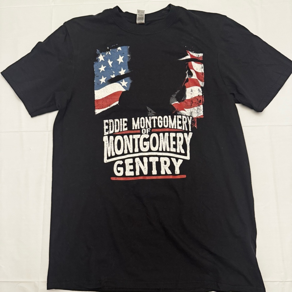 Eddie Montgomery Concert Tshirt In Black Size Medium